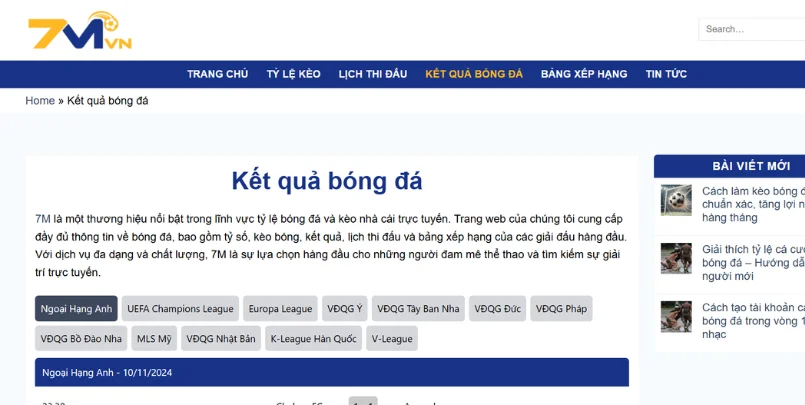 Tại sao nên theo dõi kết quả bóng đá mới nhất  tại kheowzoo.io